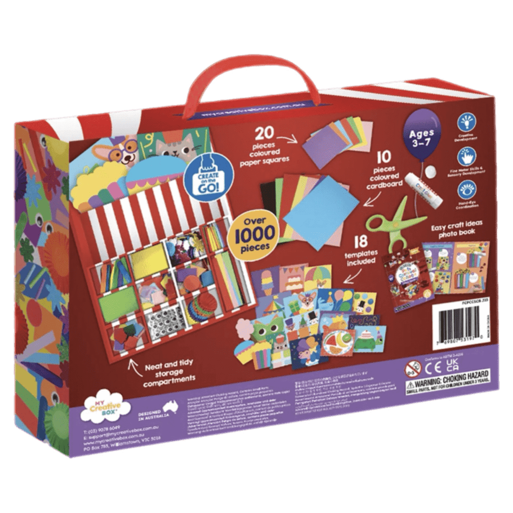 My Creative Box 3 Plus First Crafts Pets Carnival Collage Sensory Craft