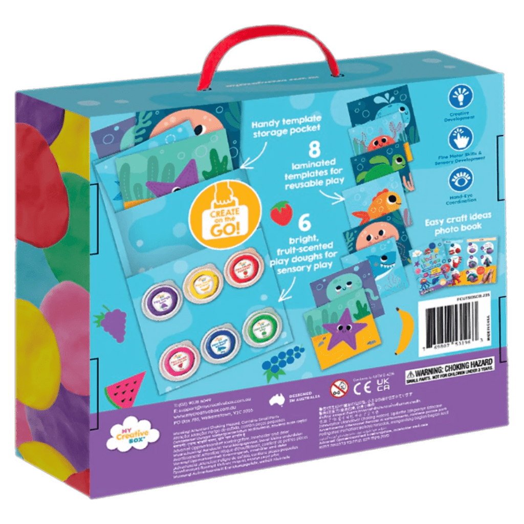 My Creative Box 3 Plus First Crafts Under the Sea Dough Sensory Craft Box