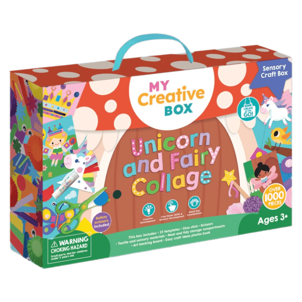 My Creative Box 3 Plus Unicorn & Fairy Collage Sensory Craft