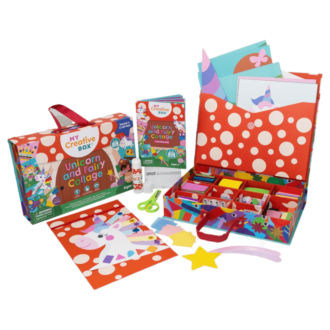 My Creative Box 3 Plus Unicorn & Fairy Collage Sensory Craft