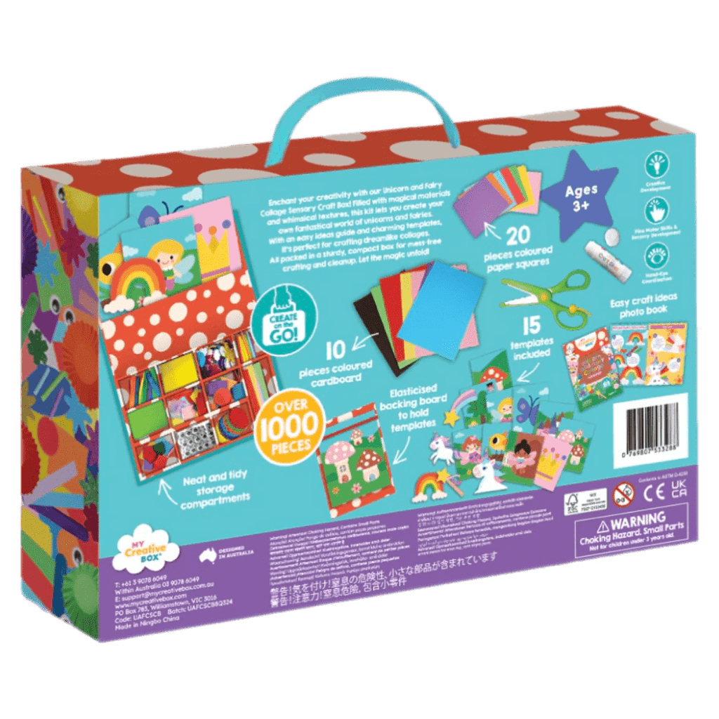 My Creative Box 3 Plus Unicorn & Fairy Collage Sensory Craft