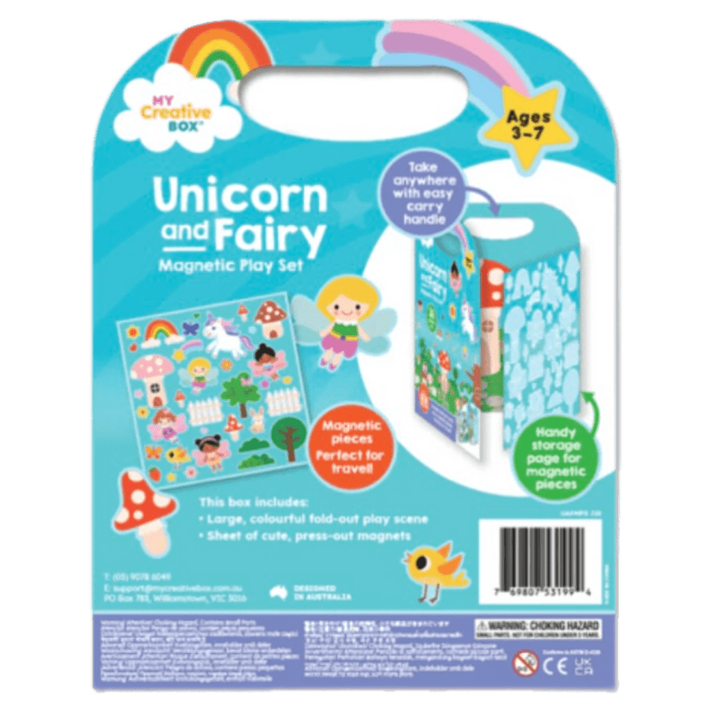 My Creative Box 3 Plus Unicorn & Fairy Magnetic Play Set