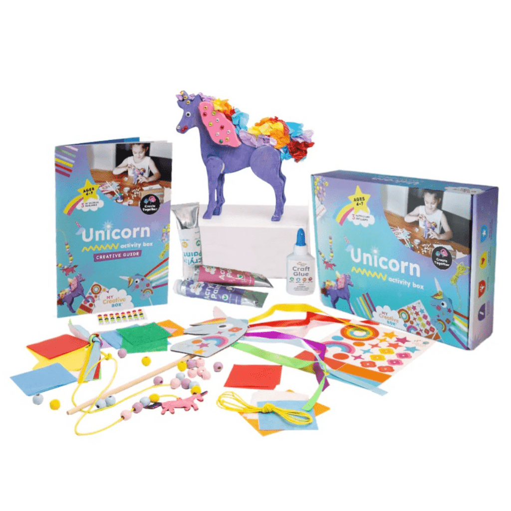 My Creative Box 4 Plus Little Learners Unicorn Creative Box