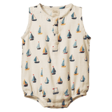 Nature Baby 0-3 Months to 1 Year 0-3M Cedar Suit Muslin - Regatta
