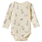 Nature Baby 0-3 Months to 1 Year 0-3M Long Sleeve Bodysuit - Best Friend