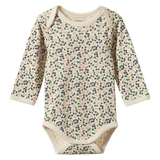Nature Baby 0-3 Months to 1 Year 0-3M Long Sleeve Bodysuit - Briarwood