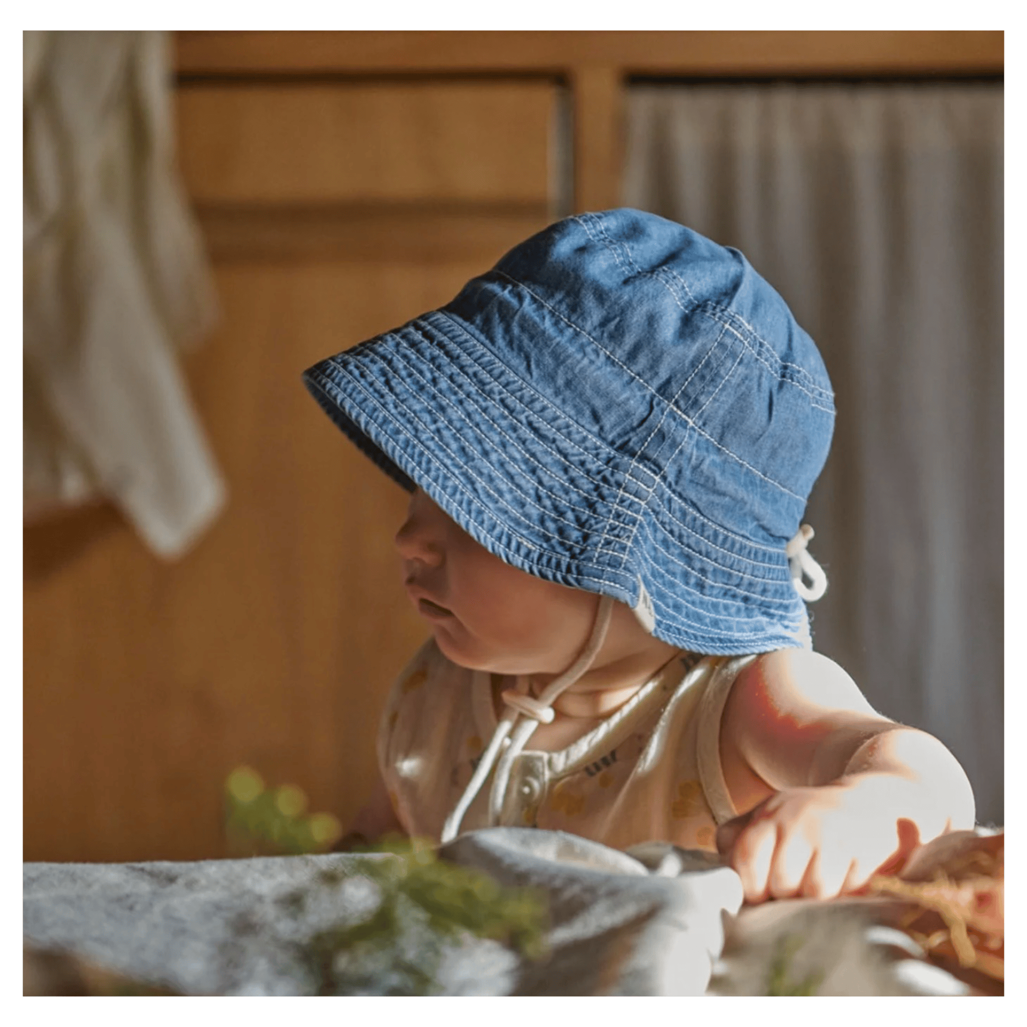 Nature Baby 0-3 Months to 1 Year Cedar Suit Muslin - Fish Fable