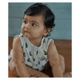 Nature Baby 0-3 Months to 1 Year Cedar Suit Muslin - Regatta