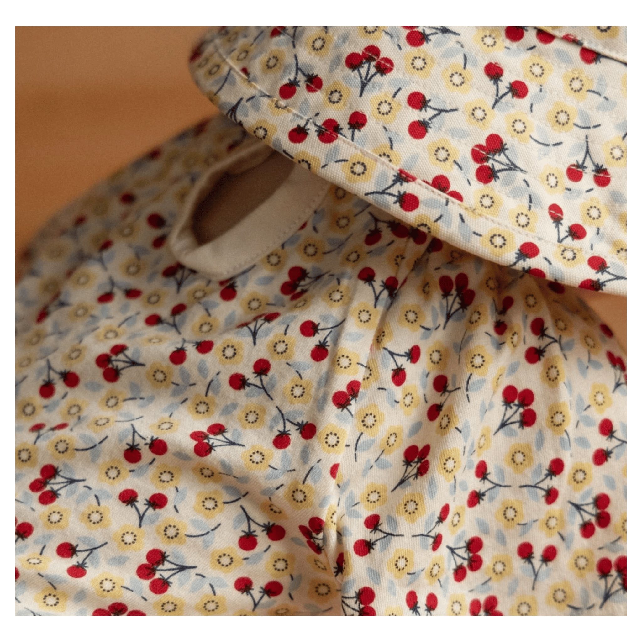 Nature Baby 0-3 Months to 1 Year Faye Bodysuit - Kitchen Garden