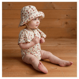 Nature Baby 0-3 Months to 1 Year Faye Bodysuit - Kitchen Garden