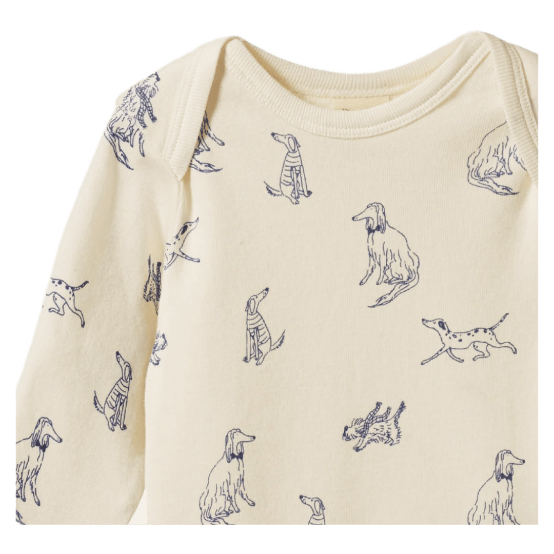 Nature Baby 0-3 Months to 1 Year Long Sleeve Bodysuit - Best Friend