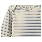 Nature Baby 0-3 Months to 1 Year Long Sleeve Bodysuit - Horizon Stripe
