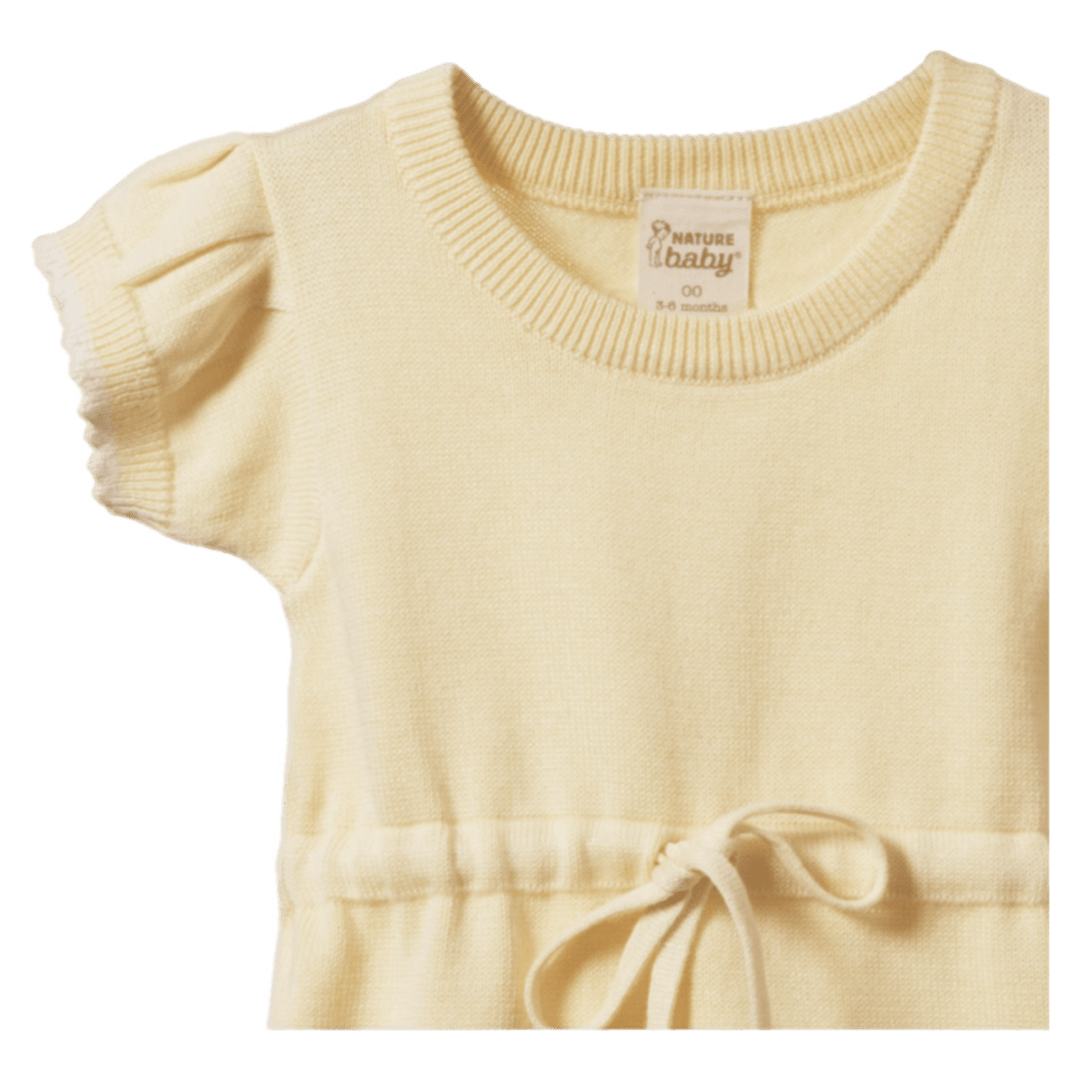 Nature Baby 0-3 Months to 1 Year Lottie Suit - Lemonade