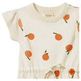 Nature Baby 0-3 Months to 1 Year Lottie Suit - Orange Blossom Natural