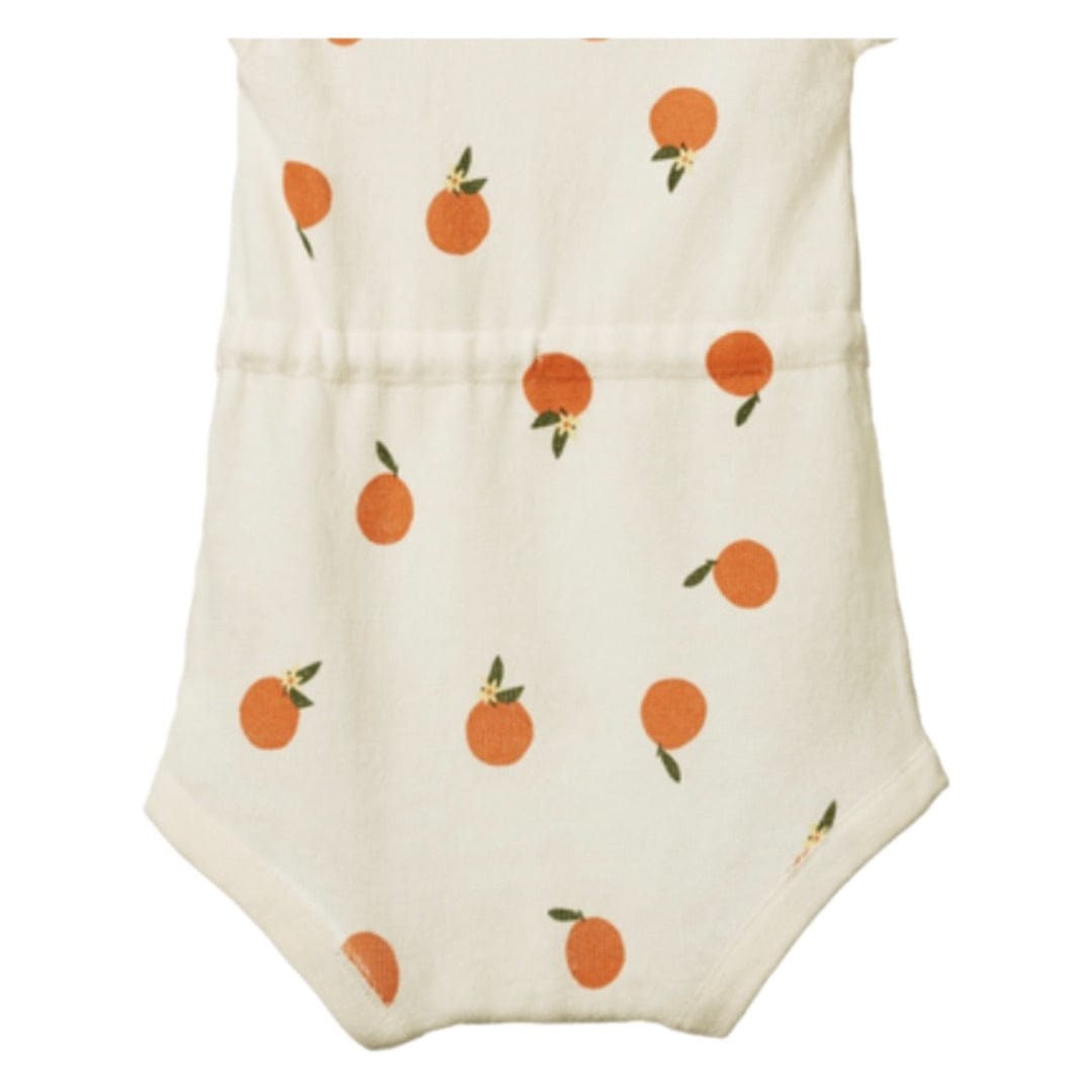 Nature Baby 0-3 Months to 1 Year Lottie Suit - Orange Blossom Natural