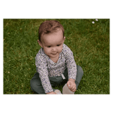 Nature Baby 0-3 Months to 1 Year Merino Essential LS Bodysuit - Briarwood Lilac