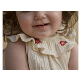 Nature Baby 0-3 Months to 1 Year Plum Suit Muslin - Red Flora