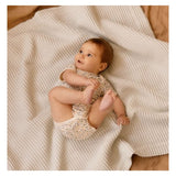 Nature Baby 0-3 Months to 1 Year Short Sleeve Bodysuit - Chamomile Blooms