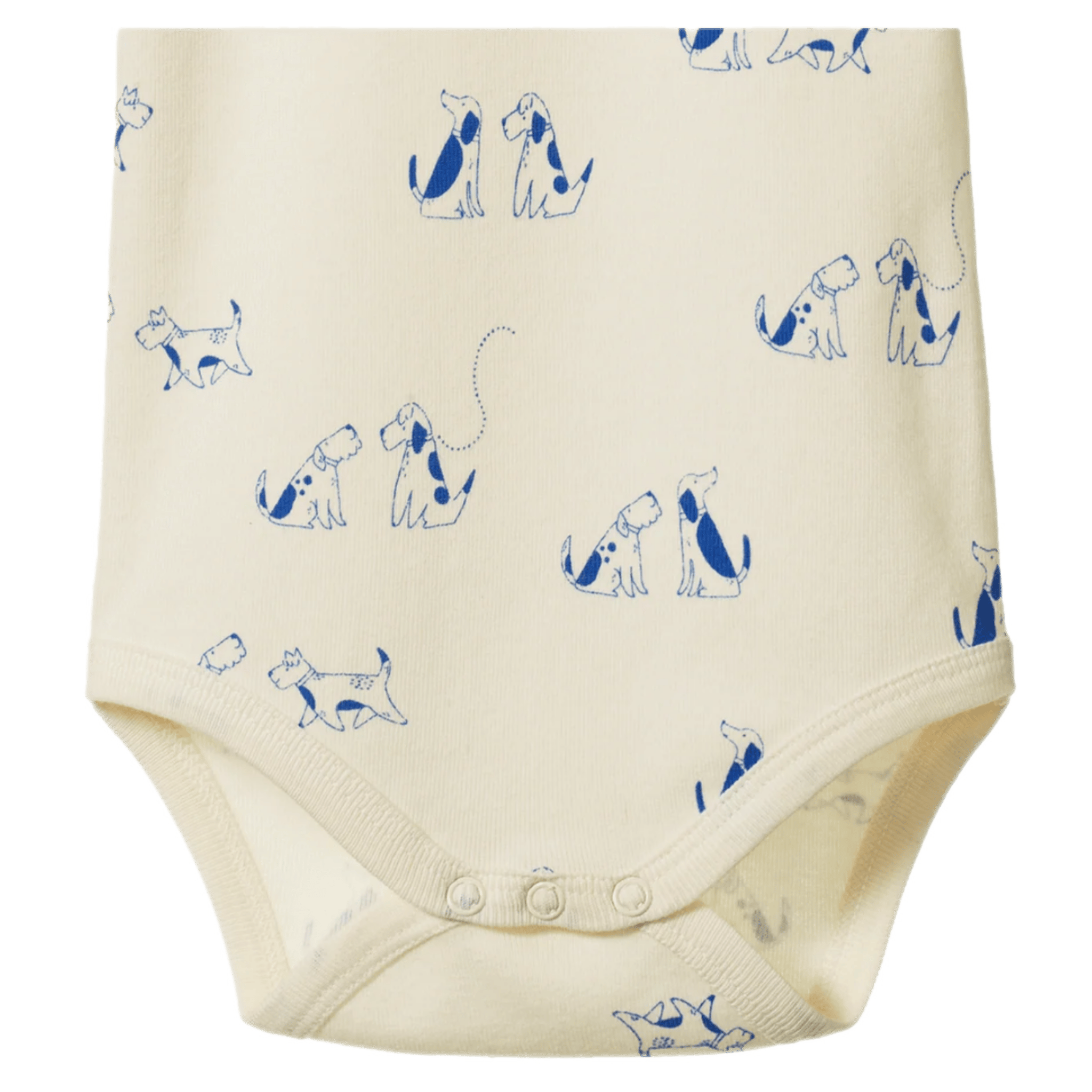 Nature Baby 0-3 Months to 1 Year Short Sleeve Bodysuit - Dog Walk