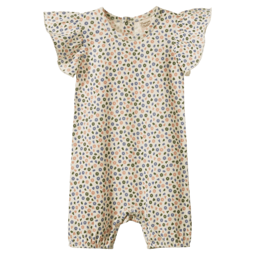 Nature Baby 0-3 Months to 1 Year Tilly Suit - Chamomile Blooms