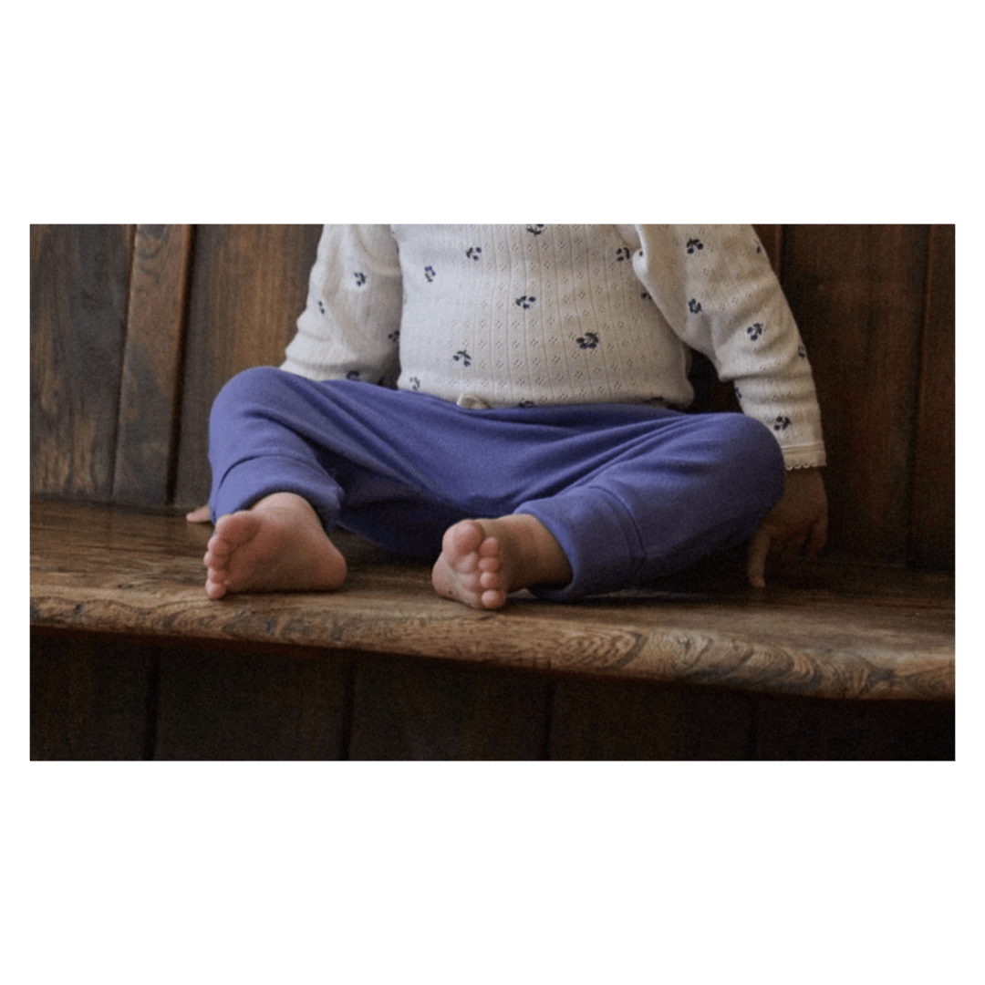 Nature Baby 0-3 Months to 2 Years Drawstring Pants - Heron