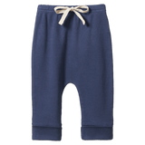 Nature Baby 0-3 Months to 2 Years Drawstring Pants - Vintage Indigo