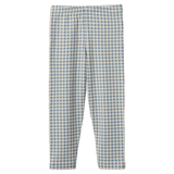 Nature Baby 0-3 Months to 5 Years 0-3M Leggings - Blue Gingham