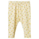 Nature Baby 0-3 Months to 5 Years 0-3M Leggings - Petite Lemon Cream