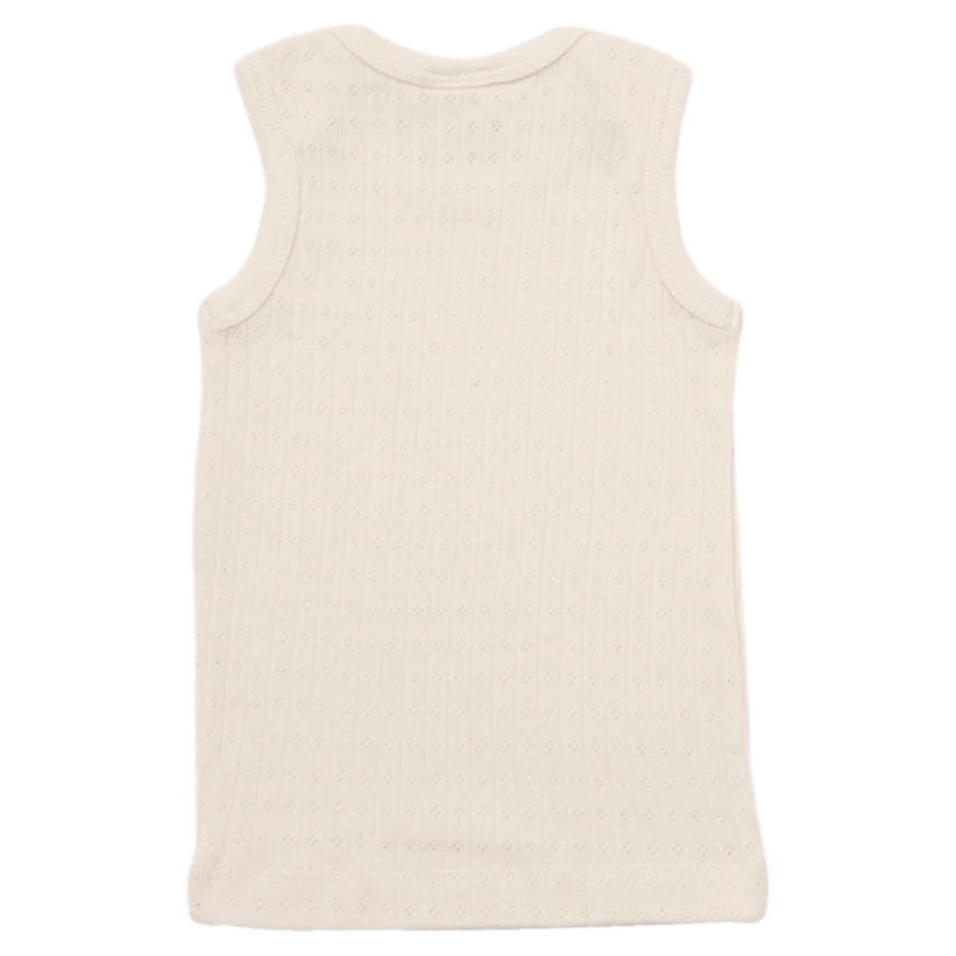 Nature Baby 0-3 Months to 5 Years Cotton Singlet - Natural