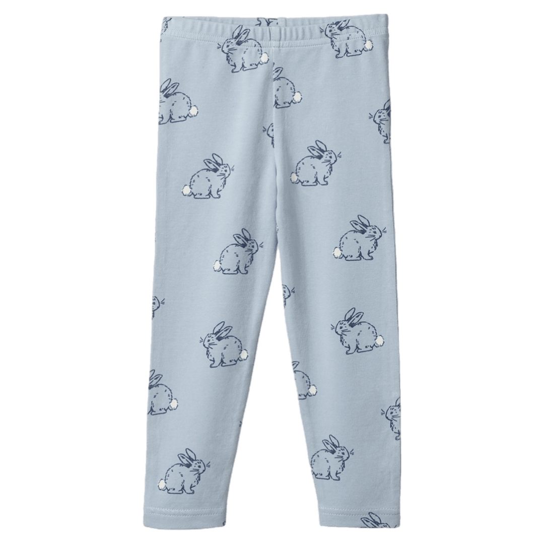 Nature Baby 0-3 Months to 5 Years Leggings - Cottage Bunny