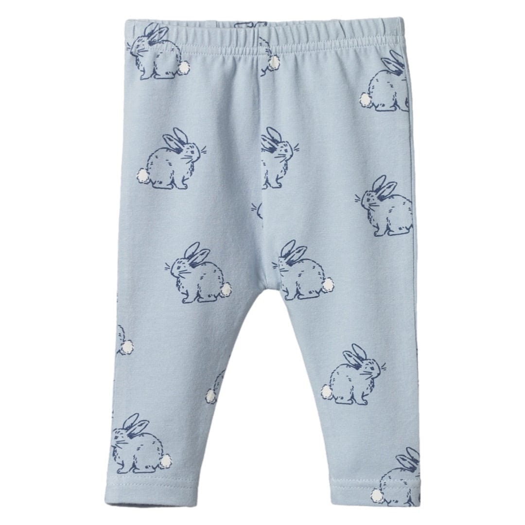 Nature Baby 0-3 Months to 5 Years Leggings - Cottage Bunny