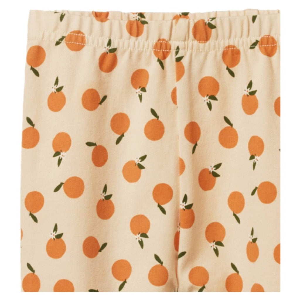 Nature Baby 0-3 Months to 5 Years Leggings - Orange Blossom