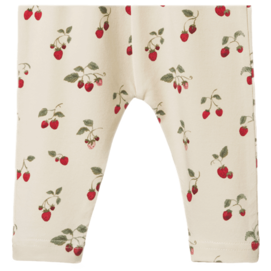 Nature Baby 0-3 Months to 5 Years Leggings - Strawberry Blush