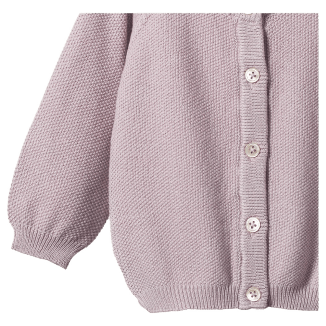 Nature Baby 0-3 Months to 5 Years Piper Cardigan - Lilac