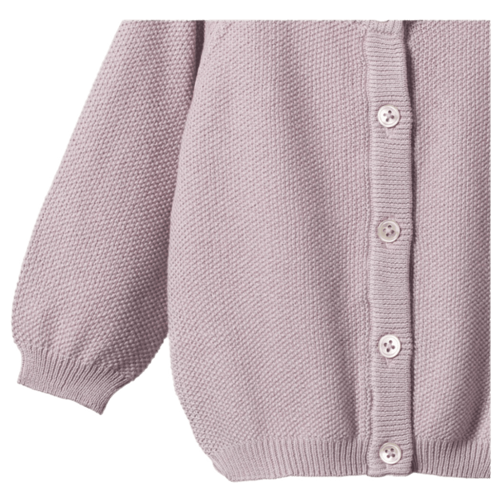 Nature Baby 0-3 Months to 5 Years Piper Cardigan - Lilac