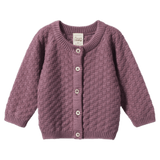Nature Baby 0-3 Months to 5 Years Piper Cardigan - Twilight Basket Knit