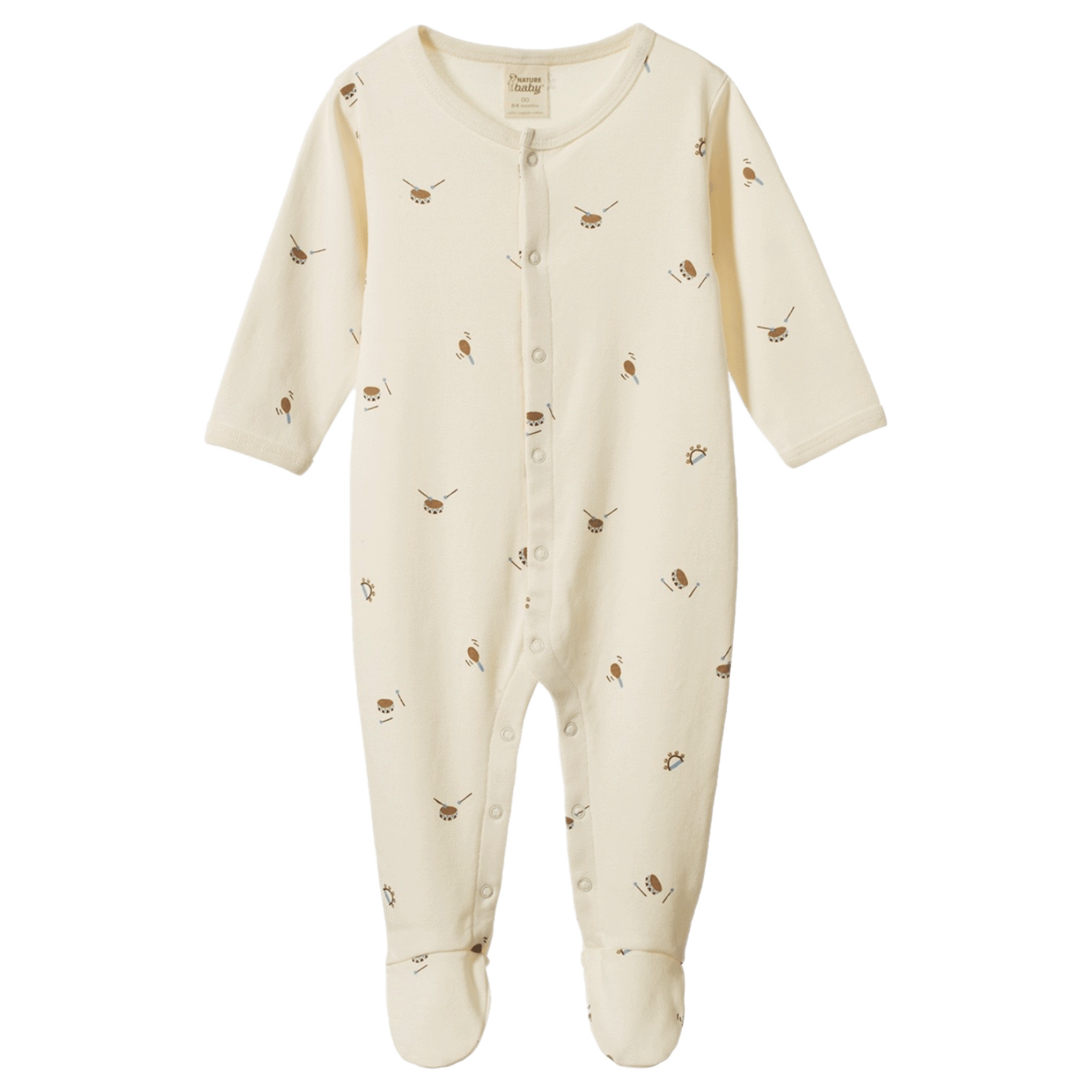 Nature Baby 0-3 Months to 6-12 Months 0-3M Stretch & Grow - Mini Music