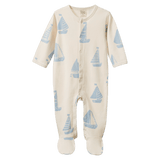 Nature Baby 0-3 Months to 6-12 Months 0-3M Stretch & Grow - Regatta Blue