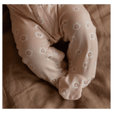 Nature Baby 0-3 Months to 6-12 Months Lucy Suit - Flora Stamp Rose Dust