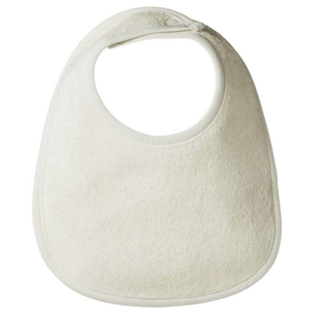 Nature Baby 0-6 Months Dribble Bibs 3 Pack - Natural, Nougat, Lily Pad