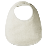Nature Baby 0-6 Months Dribble Bibs 3 Pack - Natural, Nougat, Lily Pad