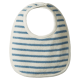 Nature Baby 0-6 Months Dribble Bibs  3 Pack - Powder Blue/Natural