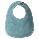 Nature Baby 0-6 Months Dribble Bibs  3 Pack - Powder Blue/Natural