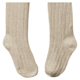 Nature Baby 0-6 Months to 3-4 Years Cotton Tights - Oatmeal Marl