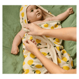 Nature Baby 1-2 Years to 3-5 Years Poncho Towel - Lemon