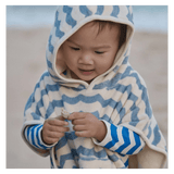 Nature Baby 1-2 Years to 3-5 Years Poncho Towel - Waves