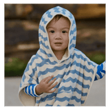Nature Baby 1-2 Years to 3-5 Years Poncho Towel - Waves