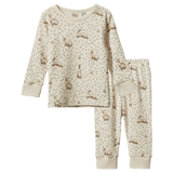 Nature Baby 1 Year to 5 Years 1Y Long Sleeve Pyjama Set - Rabbitty