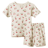 Nature Baby 1 Year to 5 Years 1Y Shortie Pyjama Set - Strawberry Blush