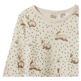 Nature Baby 1 Year to 5 Years Long Sleeve Pyjama Set - Rabbitty